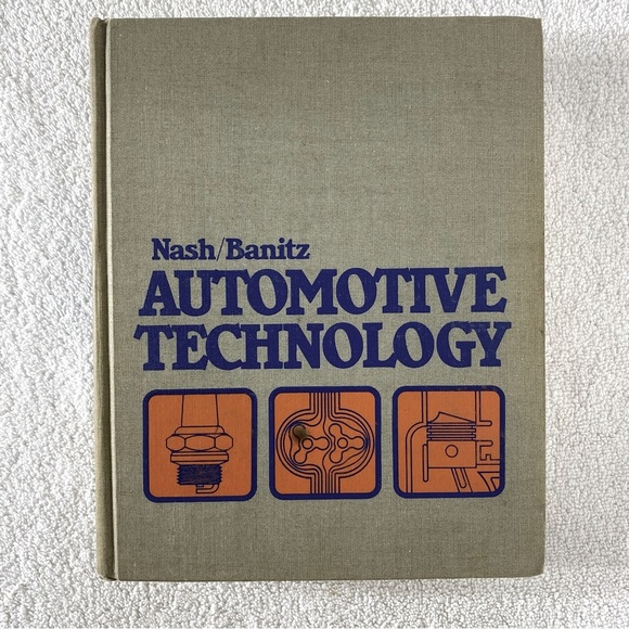 Vintage Automotive Technology Hardcover Book - Picture 1 of 15